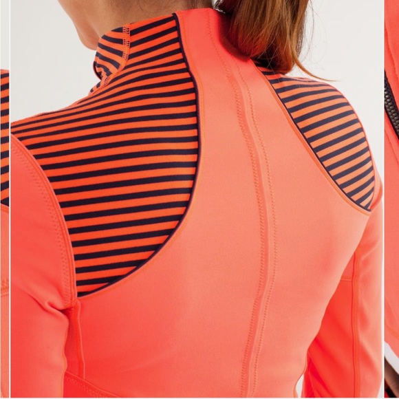 🍋LULULEMON FORME JACKET-LIGHT FLARE/CLASSIC STRIPE INKWELL-4🍋 - Picture 7 of 15